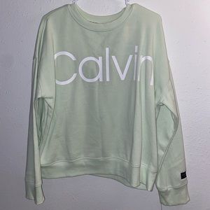 Mint Green Calvin Klein sweater